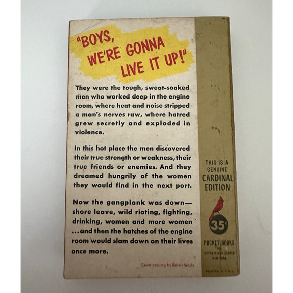 Stanley Wolpert, Aboard the Flying Swan 1956 Pocket Book C-191 1st Print VTG - Picture 2 of 9